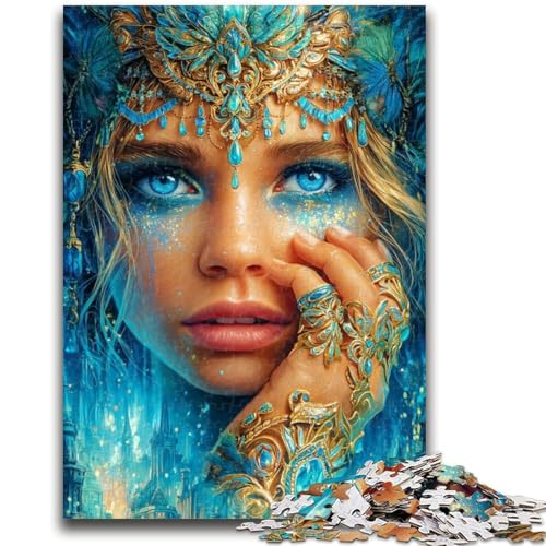 1000-teiliges Puzzle für Teenager, schöne Frau, ab 14 Jahren, Quizspiel, Spaß für zu Hause, Geburtstagsgeschenk, Reisegeschenke, 50x75cm 1000-teiliges Puzzle für Teenager, schöne Frau, ab 14 Jahren, Quizspiel, Spaß für zu Hause, Geburtstagsgeschenk, Reisegeschenke, 50x75cm von LYXIANY