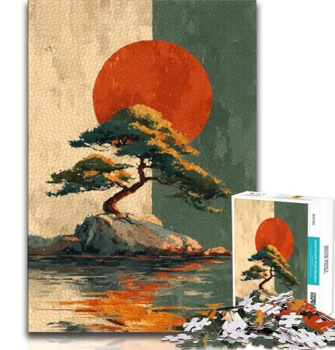 1000-teiliges Puzzle im japanischen Landschaftsstil für Erwachsene und Jugendliche,anspruchsvoll zu vervollständigen,aber unterhaltsam und humorvoll,einzigartige Heimdekoration und Geschenke (38x26cm) 1000-teiliges Puzzle im japanischen Landschaftsstil für Erwachsene und Jugendliche,anspruchsvoll zu vervollständigen,aber unterhaltsam und humorvoll,einzigartige Heimdekoration und Geschenke (38x26cm) von LYXIANY