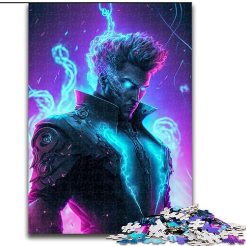 1000-teiliges Puzzle mit Fantasy-Charakter, unmögliche Puzzles für Erwachsene, Denkspiel, interaktives Familienspiel, geeignet für Kinder ab 14 Jahren, Größe 50x75cm von LYXIANY