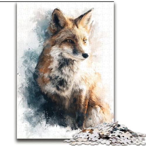 2000-teiliges Puzzle für Erwachsene, Magic Fox, Stressabbau, schwierige Herausforderung, jedes Teil ist einzigartig – anspruchsvolles Familienspiel, 70x100cm von LYXIANY