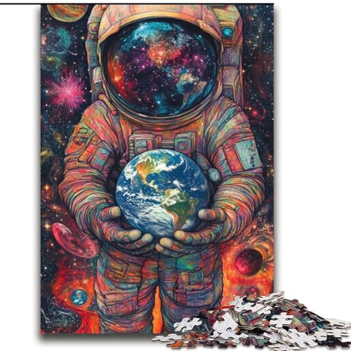2000-teiliges Puzzle für Erwachsene, Weltraum-Astronaut, Lernspiele, Heimdekoration, ganze Familie, 70x100cm von LYXIANY