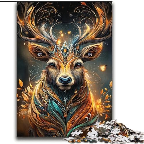 2000-teiliges Puzzle für Erwachsene und Jugendliche, Blumenhirsch, Lernspiele, Heimdekoration, Geburtstagsgeschenk, Geschenke für Kinder ab 14 Jahren, 70x100cm 2000-teiliges Puzzle für Erwachsene und Jugendliche, Blumenhirsch, Lernspiele, Heimdekoration, Geburtstagsgeschenk, Geschenke für Kinder ab 14 Jahren, 70x100cm von LYXIANY
