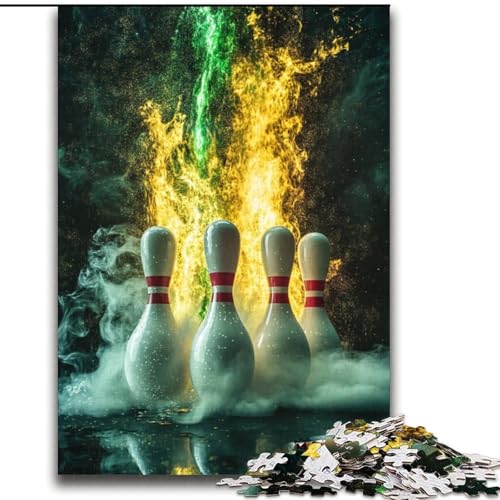 2000-teiliges Puzzle für Erwachsene und Jugendliche, Bowling-Sport, Stressabbau, schwierige Herausforderung, jedes Teil ist einzigartig – anspruchsvolles, unterhaltsames Familienspiel, 70x100cm 2000-teiliges Puzzle für Erwachsene und Jugendliche, Bowling-Sport, Stressabbau, schwierige Herausforderung, jedes Teil ist einzigartig – anspruchsvolles, unterhaltsames Familienspiel, 70x100cm von LYXIANY