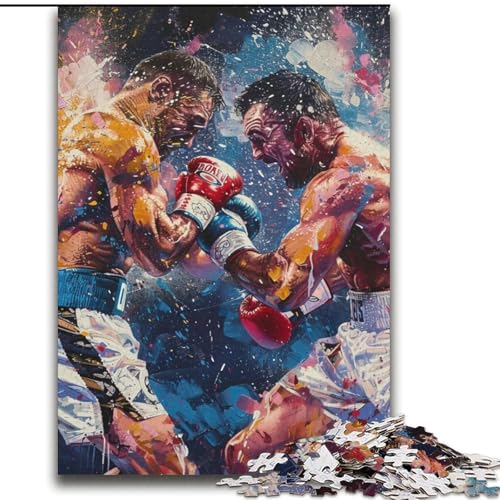 2000-teiliges Puzzle für Erwachsene und Jugendliche, Boxer, Lernspiele, Heimdekoration, geeignet für die Schreibtischdekoration, 70x100cm 2000-teiliges Puzzle für Erwachsene und Jugendliche, Boxer, Lernspiele, Heimdekoration, geeignet für die Schreibtischdekoration, 70x100cm von LYXIANY