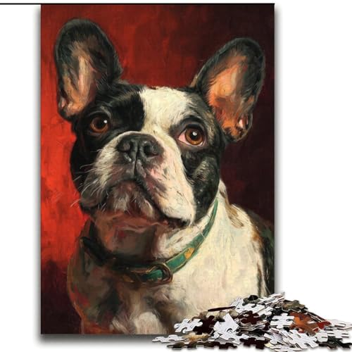 2000-teiliges Puzzle für Erwachsene und Jugendliche, Französische Bulldogge, ab 14 Jahren, Denkspiel, Weihnachts- und Geburtstagsgeschenke, 70x100cm 2000-teiliges Puzzle für Erwachsene und Jugendliche, Französische Bulldogge, ab 14 Jahren, Denkspiel, Weihnachts- und Geburtstagsgeschenke, 70x100cm von LYXIANY