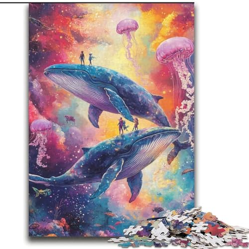 2000-teiliges Puzzle für Erwachsene und Jugendliche, Walqualle, ab 14 Jahren, Denkspiel, Weihnachts- und Geburtstagsgeschenke, 70x100cm von LYXIANY