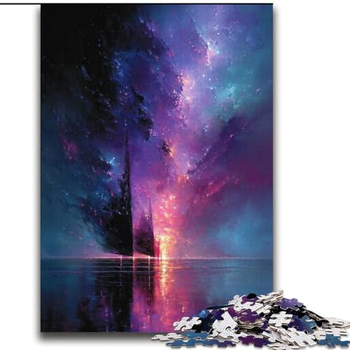 2000-teiliges Puzzle für Erwachsene und Jugendliche, kleines Boot in der Galaxie, Lernspiele, Heimdekoration, geeignet für die Schreibtischdekoration, 70x100cm 2000-teiliges Puzzle für Erwachsene und Jugendliche, kleines Boot in der Galaxie, Lernspiele, Heimdekoration, geeignet für die Schreibtischdekoration, 70x100cm von LYXIANY