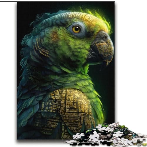2000-teiliges Puzzle für Erwachsene und Jugendliche, kosmischer Papagei, lernpädagogisch, ganze Familie, 70x100cm 2000-teiliges Puzzle für Erwachsene und Jugendliche, kosmischer Papagei, lernpädagogisch, ganze Familie, 70x100cm von LYXIANY