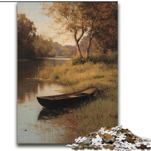 2000-teiliges Puzzle für Teenager, kleines Boot auf dem Meer, Lernspiele, Heimdekoration, Geburtstagsgeschenk, Geschenke, Wandkunst, 70x100cm 2000-teiliges Puzzle für Teenager, kleines Boot auf dem Meer, Lernspiele, Heimdekoration, Geburtstagsgeschenk, Geschenke, Wandkunst, 70x100cm von LYXIANY
