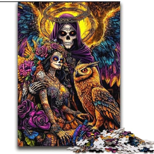 Angry Birds 2000-teiliges Puzzle, anspruchsvolles Spiel und Familienspaß mit passendem Poster und Quizblatt (70x100cm) von LYXIANY