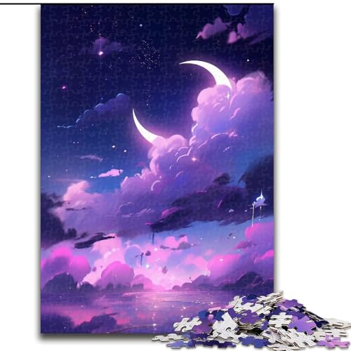 Anime Bunte Wolken 1000-teiliges Puzzle Anspruchsvolles Denkspiel – Entspannendes Spielzeug für Teenager, Größe 50x75cm Anime Bunte Wolken 1000-teiliges Puzzle Anspruchsvolles Denkspiel – Entspannendes Spielzeug für Teenager, Größe 50x75cm von LYXIANY
