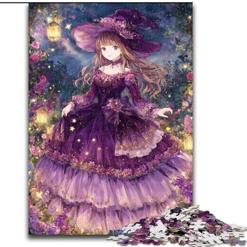Anime Girl Wizard Puzzle für Erwachsene 1000 Teile, herausforderndes Spiel und Familienspiel Eltern-Kind-Interaktion 50x75cm Anime Girl Wizard Puzzle für Erwachsene 1000 Teile, herausforderndes Spiel und Familienspiel Eltern-Kind-Interaktion 50x75cm von LYXIANY