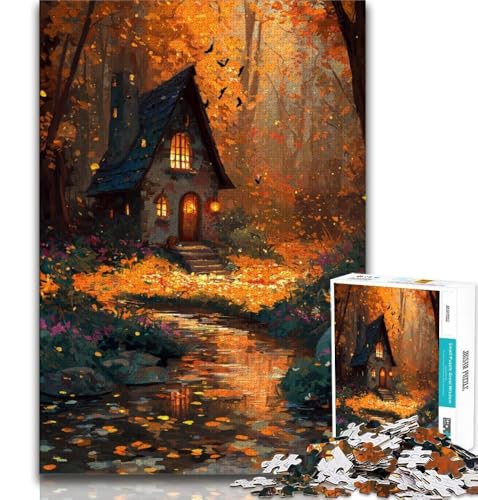 Anime House 1000-teiliges Puzzle für Erwachsene und Jugendliche, Quizspiel, Wanddekoration, einzigartige Geburtstags, 50x75cm Anime House 1000-teiliges Puzzle für Erwachsene und Jugendliche, Quizspiel, Wanddekoration, einzigartige Geburtstags, 50x75cm von LYXIANY