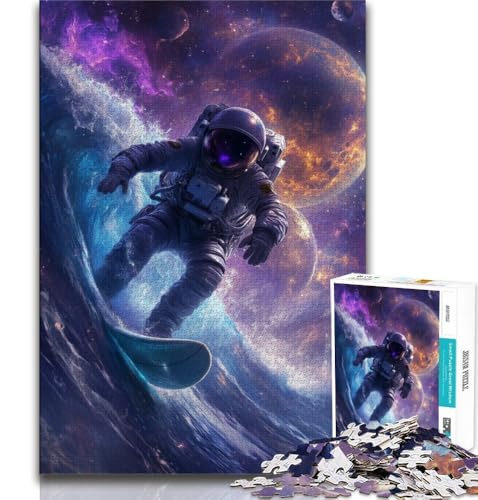 Astronauten-Puzzles für Erwachsene 1000, für Lernspiele, Herausforderungsspielzeug, ganze Familie, 38x26cm von LYXIANY