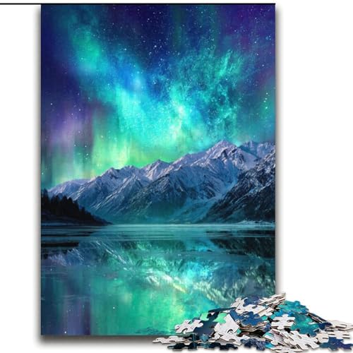 Aurora Puzzle 2000 Teile für Teenager, anspruchsvolles Spielgeschenk, ganze Familie (70x100cm) von LYXIANY