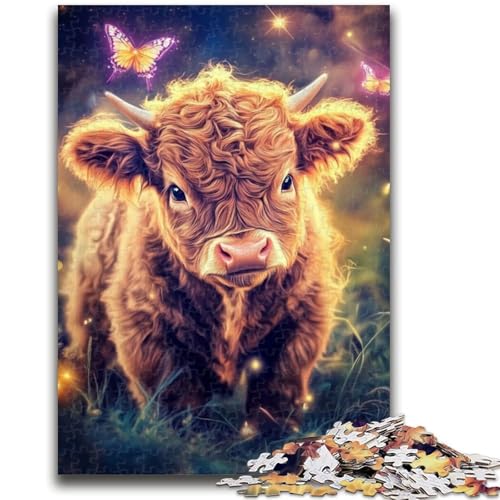 Baby Yak Puzzles für Erwachsene 1000, für Lernspiele, Herausforderungsspielzeug, ganze Familie (50x75cm) von LYXIANY