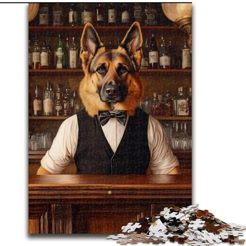 Bar Collie Puzzle für Erwachsene, 1000 Teile, Staycation, Zeit totschlagen, jedes Teil ist einzigartig – anspruchsvolles Familienspiel (Größe 50x75cm) von LYXIANY