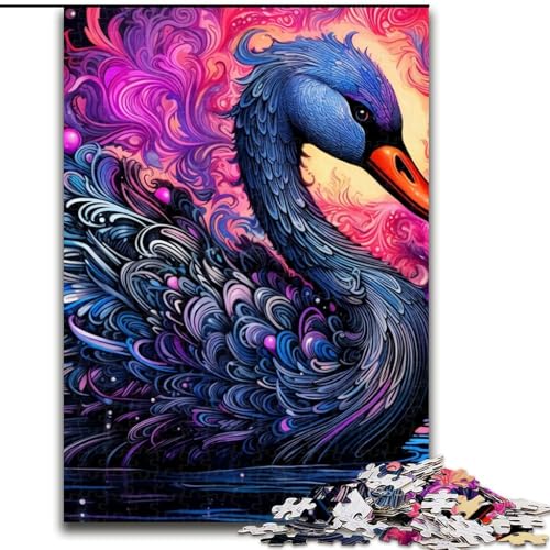 Black Swan 1000-teiliges Puzzle für Erwachsene. Anspruchsvolles Denkspiel für Teenager. Spaß für den Spieleabend mit der Familie. 26x38cm Black Swan 1000-teiliges Puzzle für Erwachsene. Anspruchsvolles Denkspiel für Teenager. Spaß für den Spieleabend mit der Familie. 26x38cm von LYXIANY