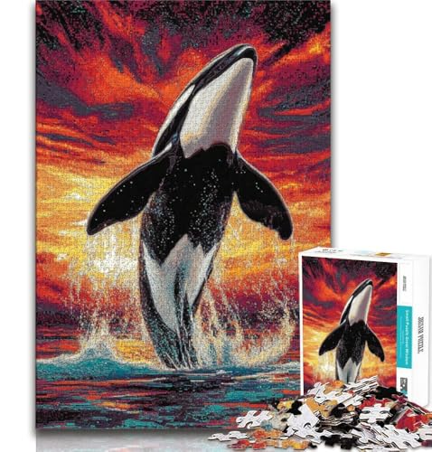 Blauwal-Puzzle, 1000 Teile, für Jugendliche und Erwachsene, Spielzeug, Lernspiele, Stressabbau, tolle Geschenke und Spielzeuge, 50x75cm Blauwal-Puzzle, 1000 Teile, für Jugendliche und Erwachsene, Spielzeug, Lernspiele, Stressabbau, tolle Geschenke und Spielzeuge, 50x75cm von LYXIANY