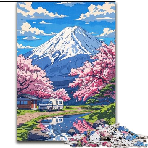 Blühende Kirschblüten-Puzzles für Erwachsene, 1000 Kartonpuzzles, anspruchsvolles Denkspiel, Familienaktivität, Heimdekoration, Größe 38x26cm Blühende Kirschblüten-Puzzles für Erwachsene, 1000 Kartonpuzzles, anspruchsvolles Denkspiel, Familienaktivität, Heimdekoration, Größe 38x26cm von LYXIANY