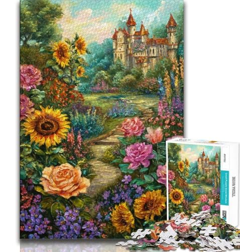 Blumen-Sonnenblumen-Puzzle, 1000 Teile, für Erwachsene und Jugendliche, hilft dem Gehirn, süchtig machendes Spielzeug zu trainieren, um Geduld zu fördern, einzigartiges Herausforderungsspiel (75x50cm) Blumen-Sonnenblumen-Puzzle, 1000 Teile, für Erwachsene und Jugendliche, hilft dem Gehirn, süchtig machendes Spielzeug zu trainieren, um Geduld zu fördern, einzigartiges Herausforderungsspiel (75x50cm) von LYXIANY