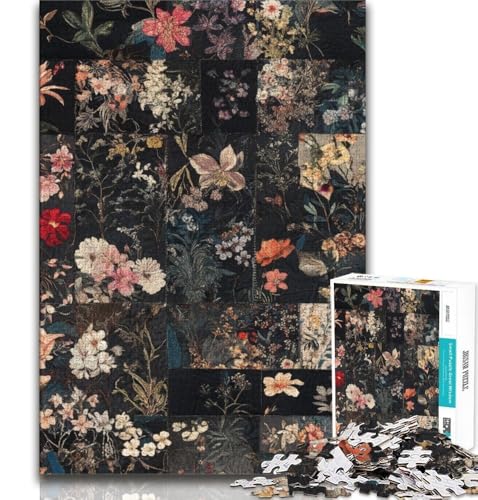 Blumencollage-Puzzle für Erwachsene, 1000 Teile, anspruchsvolles Spielspielzeug, jedes Teil ist einzigartig – anspruchsvolles Familienspaßspiel, 50x75cm Blumencollage-Puzzle für Erwachsene, 1000 Teile, anspruchsvolles Spielspielzeug, jedes Teil ist einzigartig – anspruchsvolles Familienspaßspiel, 50x75cm von LYXIANY