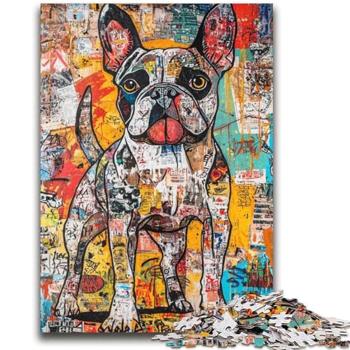 Boxer-Hunde-Puzzle für Teenager, 1000 Teile, Lernspiele, Wanddekoration, einzigartige Geburtstags (38x52cm) von LYXIANY