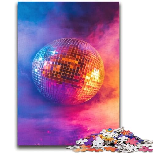 Bunte Bälle Puzzles für Erwachsene und Teenager Entspannungsspiele ganze Familie (38x52cm) von LYXIANY