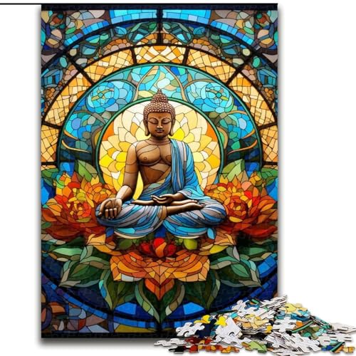 Bunter Buddha, 1000 Teile, Puzzle, Geschenke, anspruchsvolle Puzzles, hirnforderndes DIY-Dekorationsspiel, interaktives Familienspielzeug, 50x75cm Bunter Buddha, 1000 Teile, Puzzle, Geschenke, anspruchsvolle Puzzles, hirnforderndes DIY-Dekorationsspiel, interaktives Familienspielzeug, 50x75cm von LYXIANY