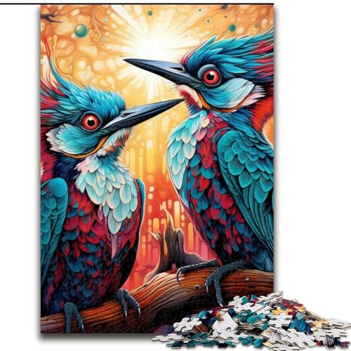 Buntes 1000-teiliges Puzzle von cardboardpecker, anspruchsvolles Denkspiel für Teenager, 26x38cm Buntes 1000-teiliges Puzzle von cardboardpecker, anspruchsvolles Denkspiel für Teenager, 26x38cm von LYXIANY
