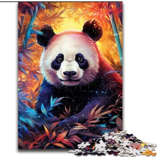 Buntes Art Panda-Puzzle mit 1000 Teilen für Erwachsene. Anspruchsvolles Denkspiel für Teenager, Spaß für den Spieleabend mit der Familie, 50x75cm Buntes Art Panda-Puzzle mit 1000 Teilen für Erwachsene. Anspruchsvolles Denkspiel für Teenager, Spaß für den Spieleabend mit der Familie, 50x75cm von LYXIANY