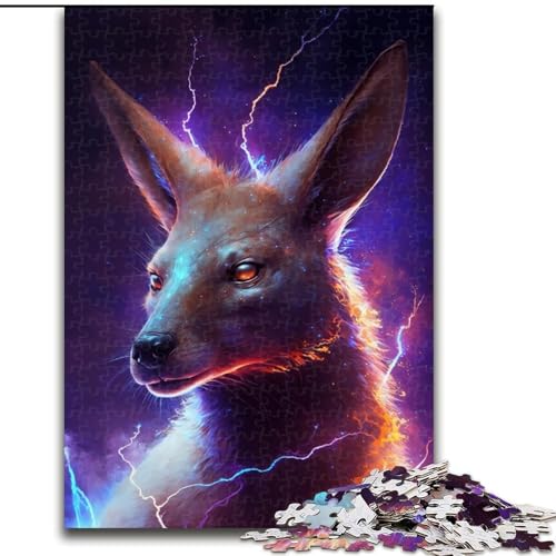 Buntes Känguru-Puzzle, 1000 Teile, pädagogisches Denkspiel, künstlerische Heim- und Bürodekoration, ab 14 Jahren, Größe 38x26cm Buntes Känguru-Puzzle, 1000 Teile, pädagogisches Denkspiel, künstlerische Heim- und Bürodekoration, ab 14 Jahren, Größe 38x26cm von LYXIANY