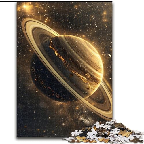 Buntes kosmisches Planeten-Puzzle mit 1000 Teilen Anspruchsvolles Denkspiel – Entspannendes Spielzeug für Teenager, Größe 50x75cm von LYXIANY