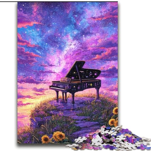 Dream Piano 2000-teiliges Puzzle für Erwachsene und Jugendliche, Lernspiele, Heimdekoration, Geschenk für die ganze Familie (70x100cm) von LYXIANY