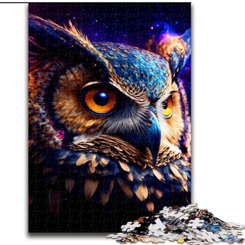 Eulen-Puzzle, 1000 Teile, für Erwachsene, Holzpuzzle, Weihnachten, Halloween, Ostern, Neujahr, Größe 50x75cm Eulen-Puzzle, 1000 Teile, für Erwachsene, Holzpuzzle, Weihnachten, Halloween, Ostern, Neujahr, Größe 50x75cm von LYXIANY