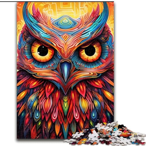 Eulen-Puzzle 1000 Teile für Erwachsene, Papp-Puzzle für Erwachsene, anspruchsvolles Denkspiel für Teenager, Spaß für den Familienspieleabend, 26x38cm Eulen-Puzzle 1000 Teile für Erwachsene, Papp-Puzzle für Erwachsene, anspruchsvolles Denkspiel für Teenager, Spaß für den Familienspieleabend, 26x38cm von LYXIANY