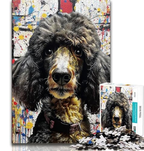Fantasy Dog 1000-teiliges Puzzle für Erwachsene und Jugendliche, Quizspiel, Wanddekoration, einzigartige Geburtstags, 38x26cm von LYXIANY