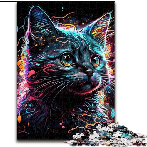 Fantasy-Katzen-Puzzle 1000 Teile für Erwachsene, Papppuzzle für Erwachsene, anspruchsvolles Denkspiel für Teenager, Spaß für den Familienspieleabend, 26x38cm Fantasy-Katzen-Puzzle 1000 Teile für Erwachsene, Papppuzzle für Erwachsene, anspruchsvolles Denkspiel für Teenager, Spaß für den Familienspieleabend, 26x38cm von LYXIANY