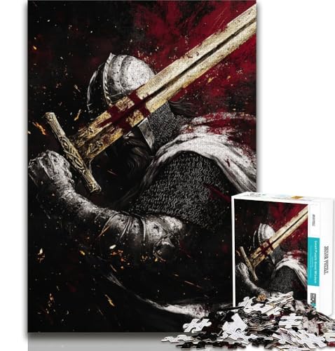 Fantasy Knight 1000-teiliges Puzzle für Erwachsene und Jugendliche, Quizspiel, Wanddekoration, einzigartige Geburtstags, 50x75cm Fantasy Knight 1000-teiliges Puzzle für Erwachsene und Jugendliche, Quizspiel, Wanddekoration, einzigartige Geburtstags, 50x75cm von LYXIANY