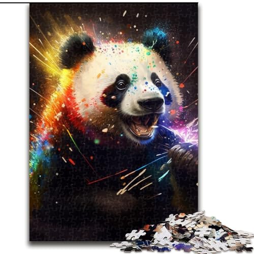 Fantasy-Panda-Puzzle, 1000 Teile, für Erwachsene, Holzpuzzle, perfekt für Familienspaß, Partyspiele, Gastgeschenke für Geburtstagspartys, Größe: 50x75cm Fantasy-Panda-Puzzle, 1000 Teile, für Erwachsene, Holzpuzzle, perfekt für Familienspaß, Partyspiele, Gastgeschenke für Geburtstagspartys, Größe: 50x75cm von LYXIANY