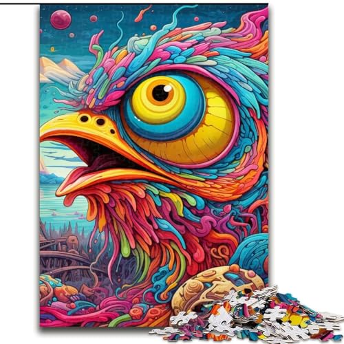 Farbvogel-Puzzle 1000 Teile für Erwachsene, Holzpuzzle für Erwachsene, anspruchsvolles Denkspiel für Teenager, Spaß für den Familienspieleabend, 50x75cm Farbvogel-Puzzle 1000 Teile für Erwachsene, Holzpuzzle für Erwachsene, anspruchsvolles Denkspiel für Teenager, Spaß für den Familienspieleabend, 50x75cm von LYXIANY