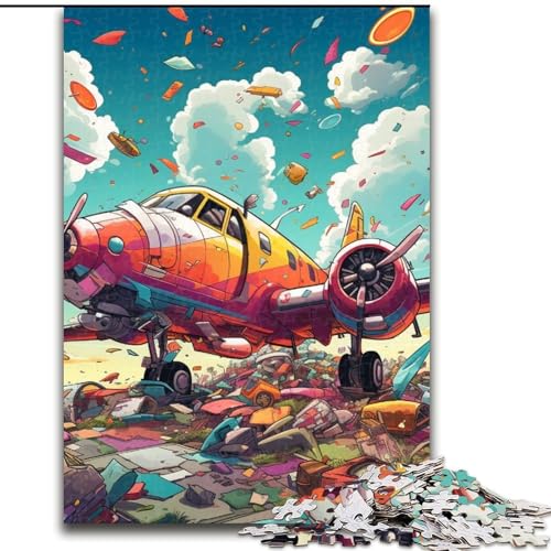 Flugzeug-Kunst-Puzzle, 1000 Teile, Holzpuzzle für Erwachsene, interaktives Familienspiel, DIY-Heimdekoration, Gehirn-Herausforderung, Geschenk, 50x75cm Flugzeug-Kunst-Puzzle, 1000 Teile, Holzpuzzle für Erwachsene, interaktives Familienspiel, DIY-Heimdekoration, Gehirn-Herausforderung, Geschenk, 50x75cm von LYXIANY