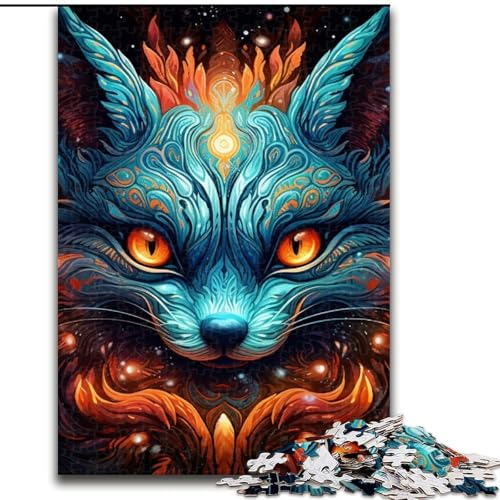 Fuchs-Puzzle, 1000 Teile, für Erwachsene, schwierige Puzzles für Erwachsene, perfekt für Familienspaß an Weihnachten, Thanksgiving, Geburtstagen und Ostern, 50x75cm Fuchs-Puzzle, 1000 Teile, für Erwachsene, schwierige Puzzles für Erwachsene, perfekt für Familienspaß an Weihnachten, Thanksgiving, Geburtstagen und Ostern, 50x75cm von LYXIANY