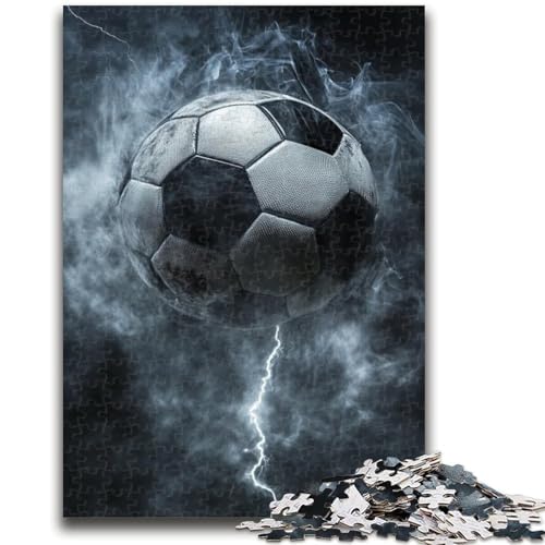 Fußball-Sport-Puzzles für Erwachsene, Familienspiel zum Stressabbau, schwierige Herausforderung, Künstlersammlung, bildende Kunst (38x26cm) von LYXIANY