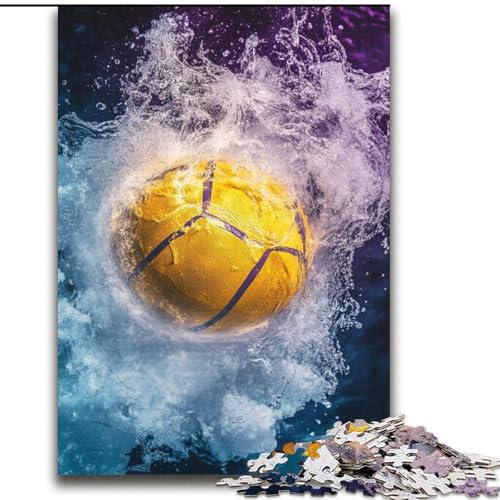 Fußball-Sport-Puzzles für Teenager, 2000 Puzzles, Lernspiele, Heimdekoration, Geschenk für die ganze Familie (70x100cm) von LYXIANY