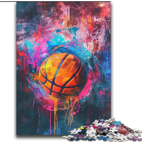 Fußball-Sport-Puzzles für Teenager, Lernspiele, Heimdekoration, Geschenk für die ganze Familie (70x100cm) von LYXIANY