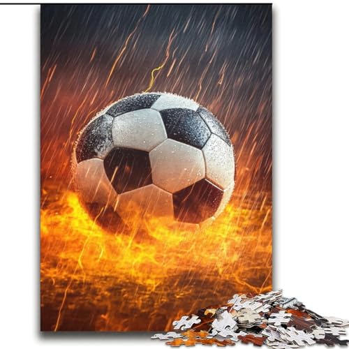 Fußball-Sport-Puzzles für Teenager 2000, geeignet für Kinder ab 14 Jahren, Wanddekoration, Weihnachts- und Geburtstagsgeschenk (70x100cm) von LYXIANY