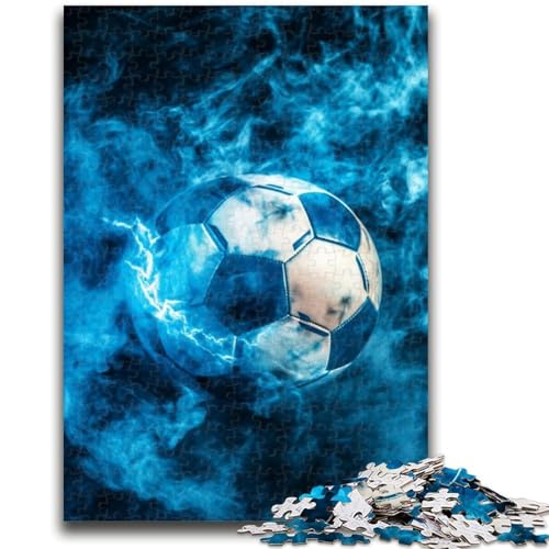 Fußball-Sportpuzzle für Erwachsene und Jugendliche, 1000 Teile, anspruchsvolle Familienaktivitätsspiele, DIY-Spielzeug für die Wanddekoration zu Hause, Geschenke (38x26cm) von LYXIANY