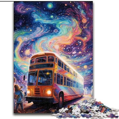 Galaxy Bus 1000-teiliges Puzzle für Erwachsene, anspruchsvolles Denkspiel für Teenager, Spaß für den Spieleabend mit der Familie, 26x38cm Galaxy Bus 1000-teiliges Puzzle für Erwachsene, anspruchsvolles Denkspiel für Teenager, Spaß für den Spieleabend mit der Familie, 26x38cm von LYXIANY