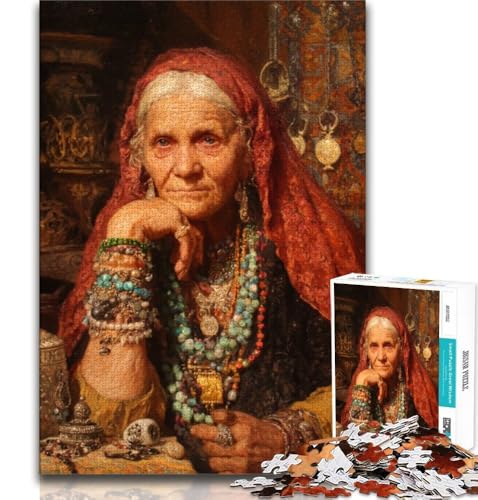 Gaston Bussieres Malen, Puzzle für Erwachsene, 1000 Teile, schwierig, Lernspielzeug, Familienspiele, Geschenke für Freunde und Familie (50x75cm) von LYXIANY